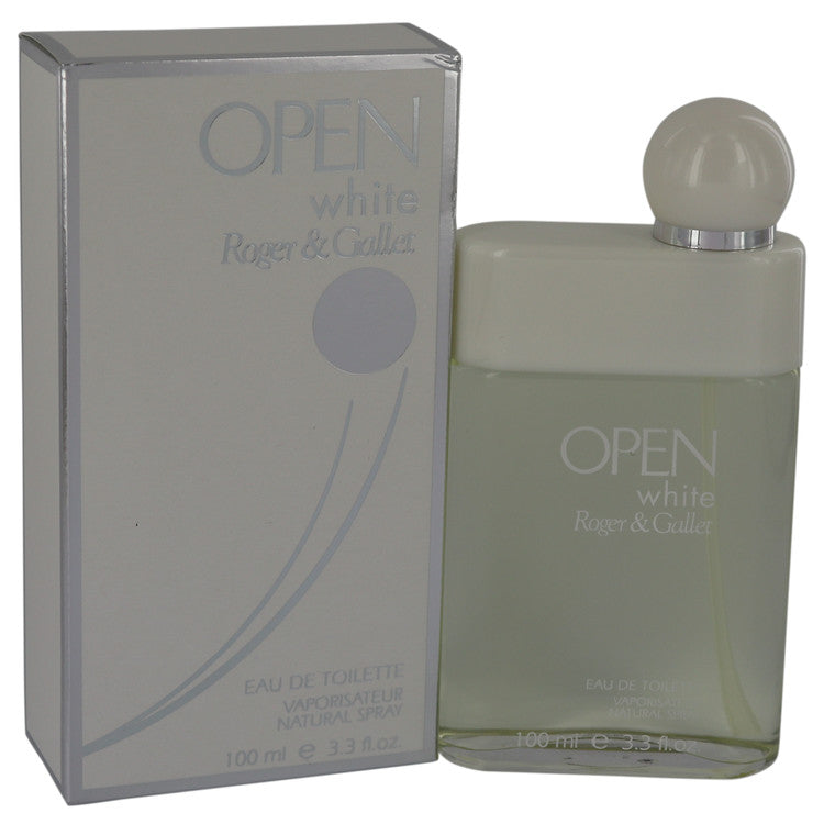 Open White by Roger & Gallet Eau De Toilette Spray 3.3 oz for Men ...