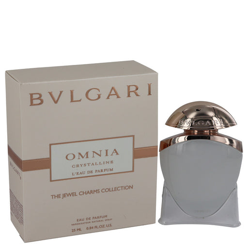 Omnia Crystalline L'eau De Parfum by Bvlgari Mini EDP Spray .84 oz for Women - PerfumeOutlet.com