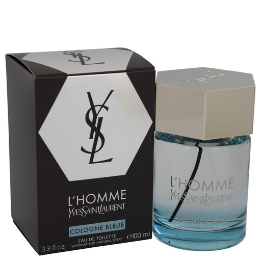 L'homme Cologne Bleue by Yves Saint Laurent Eau De Toilette Spray for Men - PerfumeOutlet.com