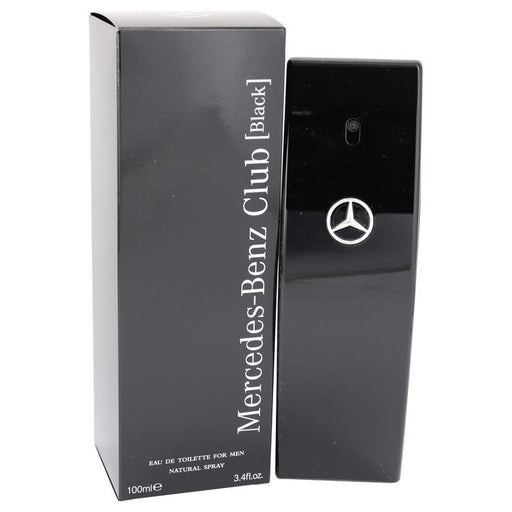 Mercedes Benz Club Black by Mercedes Benz Eau De Toilette Spray 3.4 oz for Men - PerfumeOutlet.com