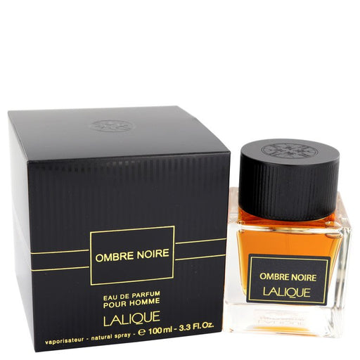 Lalique Ombre Noire by Lalique Eau De Parfum Spray 3.3 oz for Men - PerfumeOutlet.com