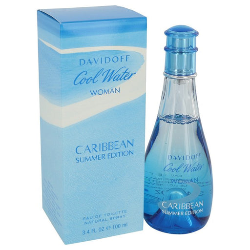 Cool Water Caribbean Summer by Davidoff Eau De Toilette Spray 3.4 oz for Women - PerfumeOutlet.com