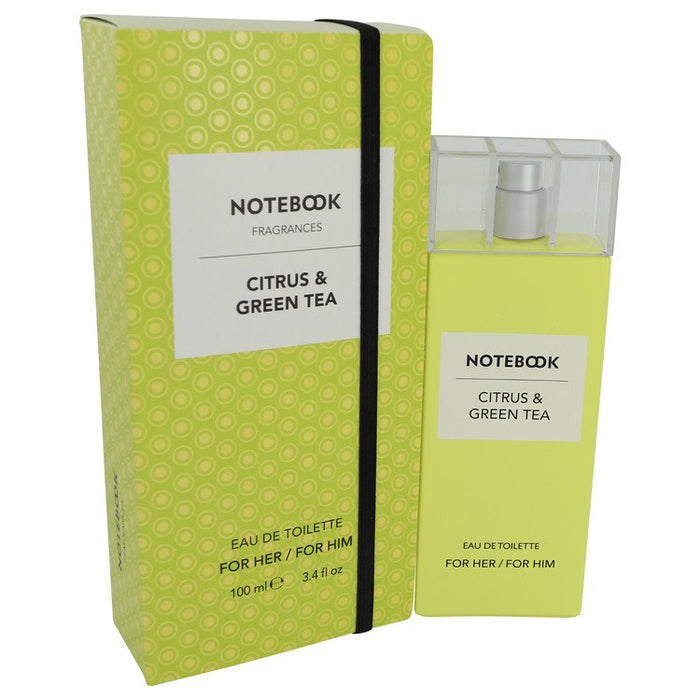 Notebook Citrus & Green Tea by Selectiva SPA Eau De Toilette Spray (Unisex) 3.4 oz for Women - PerfumeOutlet.com