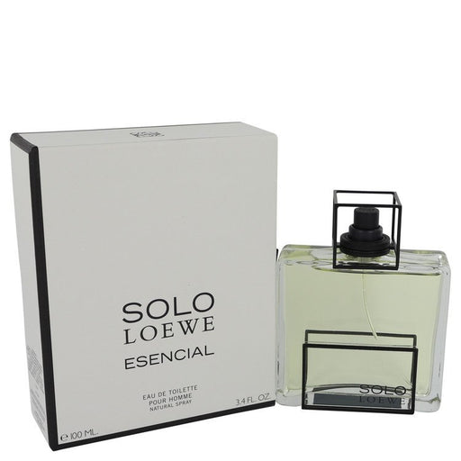 Solo Loewe Esencial by Loewe Eau De Toilette Spray 3.4 oz for Men - PerfumeOutlet.com