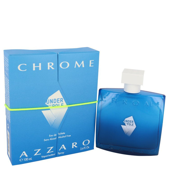 Chrome Under The Pole by Azzaro Eau De Toilette Spray for Men - PerfumeOutlet.com