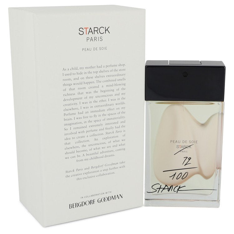 Peau De Soie by Starck Paris Eau De Parfum Spray (Unisex) 3 oz for Wom —