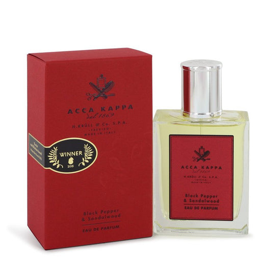 Black Pepper & Sandalwood by Acca Kappa Eau De Parfum Spray 3.3 oz for Men - PerfumeOutlet.com