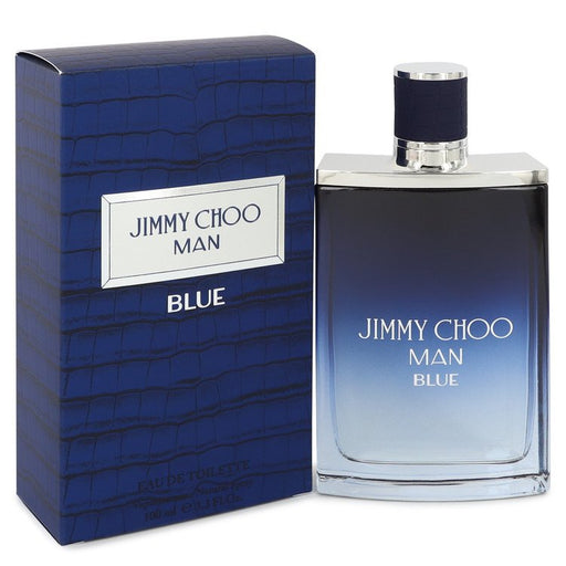 Jimmy Choo Man Blue by Jimmy Choo Eau De Toilette Spray for Men - PerfumeOutlet.com