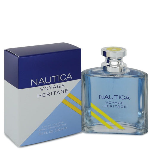 Nautica Voyage Heritage by Nautica Eau De Toilette Spray 3.4 oz for Men - PerfumeOutlet.com