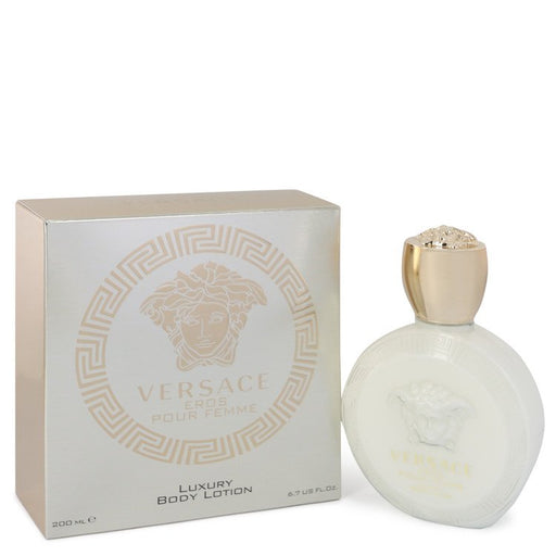 Versace Eros by Versace Body Lotion 6.7 oz for Women - PerfumeOutlet.com
