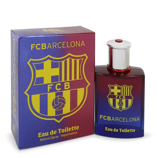 FC Barcelona by Air Val International Eau De Toilette Spray for Men - PerfumeOutlet.com