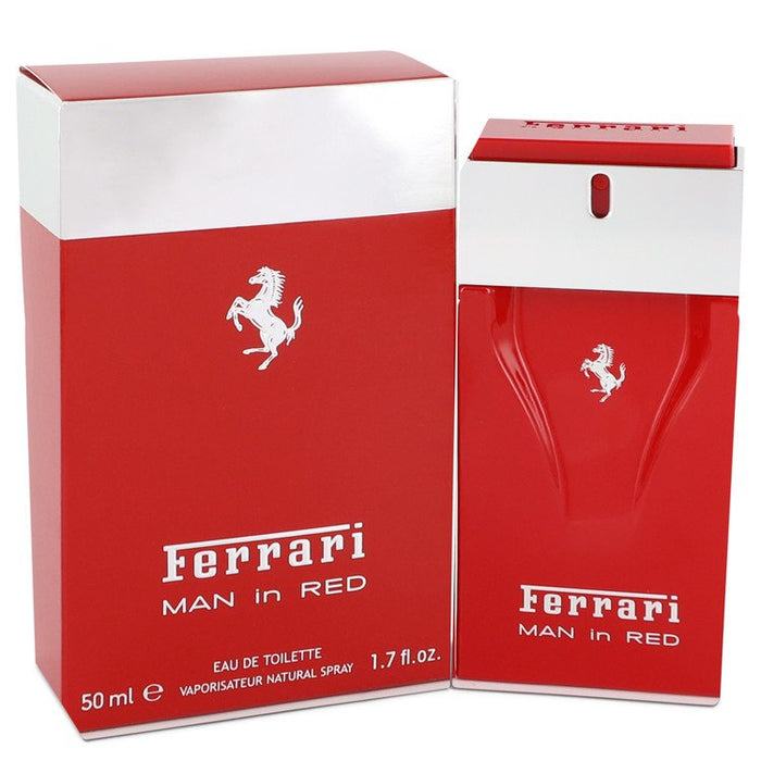 Ferrari Man In Red by Ferrari Eau De Toilette Spray for Men - PerfumeOutlet.com