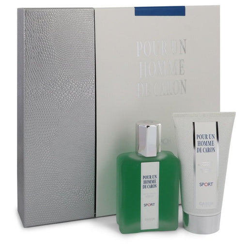 Caron Pour Homme Sport by Caron Gift Set -- 2.5 oz Eau DE Toilette Spray + 2.5 oz Shower Gel for Men - PerfumeOutlet.com