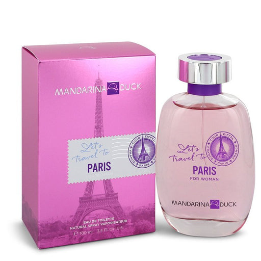 Mandarina Duck Let's Travel to Paris by Mandarina Duck Eau De Toilette Spray 3.4 oz for Women - PerfumeOutlet.com