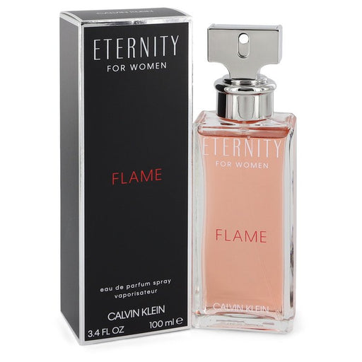 Eternity Flame by Calvin Klein Eau De Parfum Spray 3.4 oz for Women - PerfumeOutlet.com