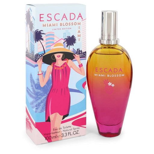 Escada Miami Blossom by Escada Eau De Toilette Spray for Women - PerfumeOutlet.com