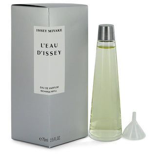 L'EAU D'ISSEY (issey Miyake) by Issey Miyake Eau De Parfum Refill (Slightly Damaged Box) 2.5 oz for Women - PerfumeOutlet.com