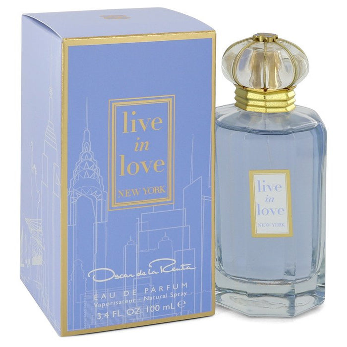 Live In Love New York by Oscar De La Renta Eau De Parfum Spray 3.4 oz for Women - PerfumeOutlet.com
