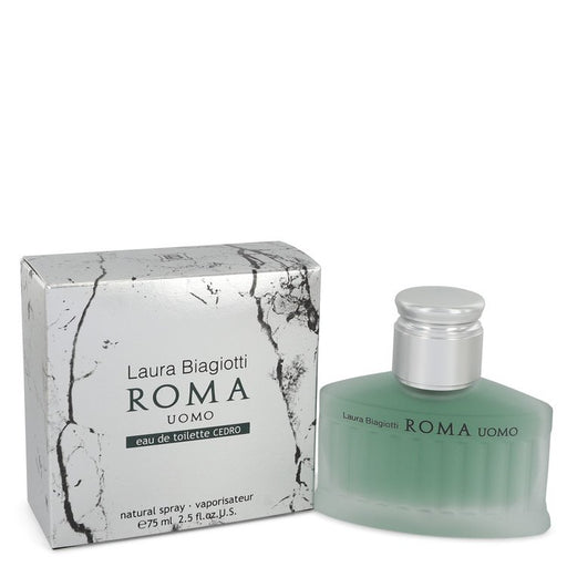 Roma Uomo Cedro by Laura Biagiotti Eau De Toilette Spray 2.5 oz for Men - PerfumeOutlet.com