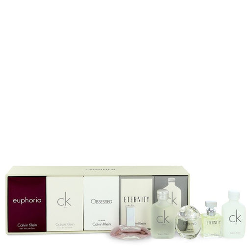 Euphoria by Calvin Klein Gift Set -- Deluxe Fragrance Collection Includes CK One, Euphoria, CK All, Obsessed and Eternity for Women - PerfumeOutlet.com