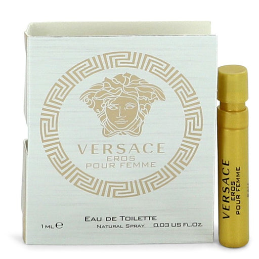 Versace Eros by Versace Vial EDT (sample) .03 oz for Women - PerfumeOutlet.com