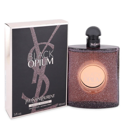 Black Opium by Yves Saint Laurent Eau De Toilette 2018 (Glowing Edition) 3 oz for Women - PerfumeOutlet.com