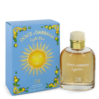 Light Blue Sun by Dolce & Gabbana Eau De Toilette Spray 4.2 oz for Men - PerfumeOutlet.com