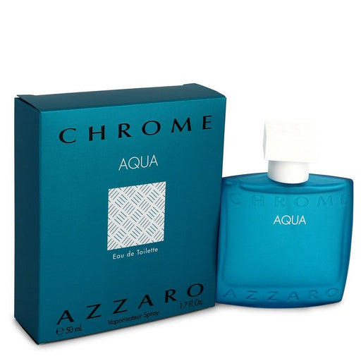 Chrome Aqua by Azzaro Eau De Toilette Spray 1.7 oz for Men - PerfumeOutlet.com