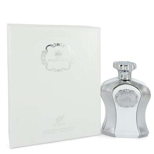 His Highness White by Afnan Eau De Parfum Spray 3.4 oz for Men - PerfumeOutlet.com