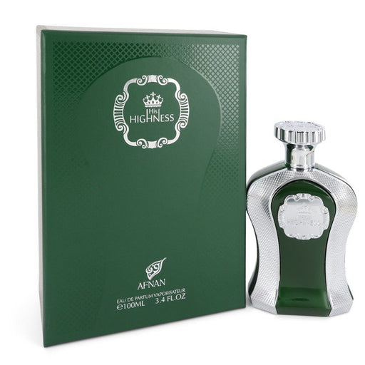 His Highness Green by Afnan Eau De Parfum Spray (Unisex) 3.4 oz for Men - PerfumeOutlet.com