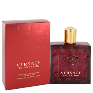 Versace Eros Flame by Versace Deodorant Spray 3.4 oz for Men - PerfumeOutlet.com