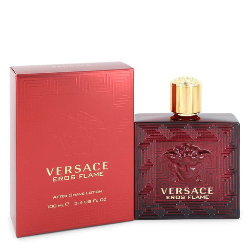 Versace Eros Flame by Versace After Shave Lotion 3.4 oz for Men - PerfumeOutlet.com