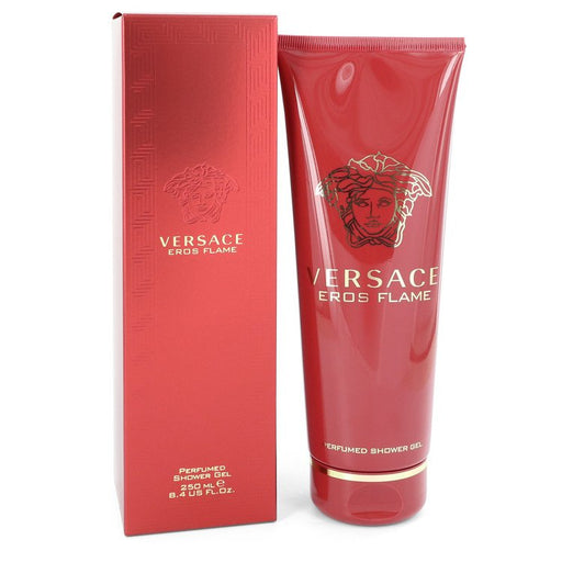 Versace Eros Flame by Versace Shower Gel 8.4 oz  for Men - PerfumeOutlet.com