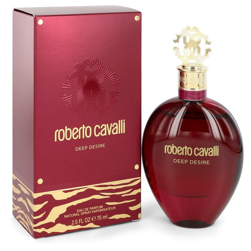 Roberto Cavalli Deep Desire by Roberto Cavalli Eau De Parfum Spray 2.5 oz for Women - PerfumeOutlet.com