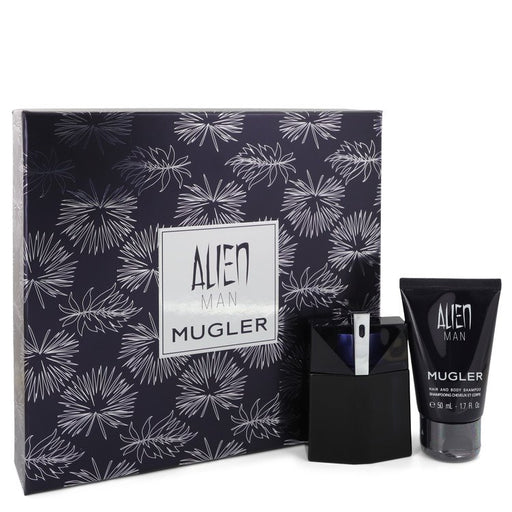 Alien Man by Thierry Mugler Gift Set -- 1.7 oz Eau De Toilette Spray Refillable 1.7 oz Hair & Body Shampoo for Men - PerfumeOutlet.com