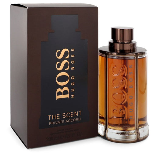 Boss The Scent Private Accord by Hugo Boss Eau De Toilette Spray for Men - PerfumeOutlet.com