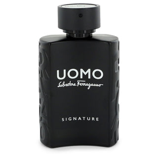 Salvatore Ferragamo Uomo Signature by Salvatore Ferragamo Eau De Parfum Spray (unboxed) 3.4 oz  for Men - PerfumeOutlet.com