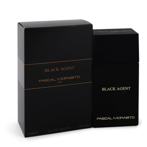 Black Agent by Pascal Morabito Eau De Toilette Spray 3.3 oz for Men - PerfumeOutlet.com