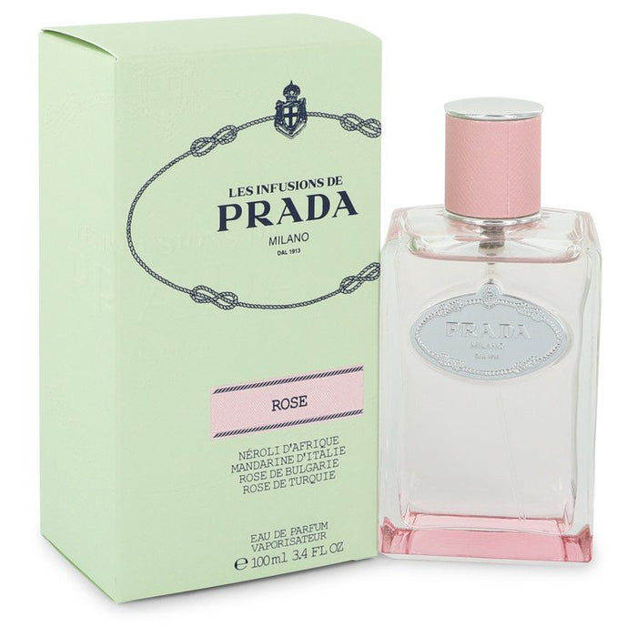 Prada Infusion De Rose by Prada Eau De Parfum Spray 3.4 oz for Women - PerfumeOutlet.com