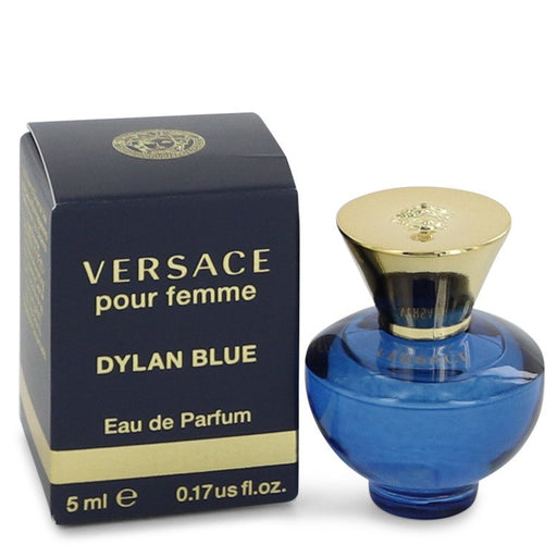 Versace Pour Femme Dylan Blue by Versace Mini EDP .17 oz for Women - PerfumeOutlet.com