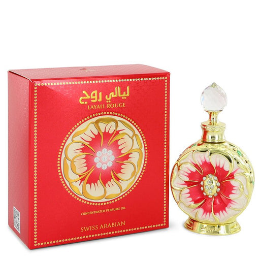 Swiss Arabian Layali Rouge by Swiss Arabian Concentrated Perfume Oil 0.5 oz for Women - PerfumeOutlet.com