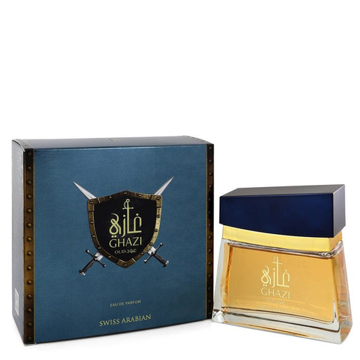 Swiss Arabian Ghazi Oud by Swiss Arabian Eau De Parfum Spray 3.4 oz for Men - PerfumeOutlet.com