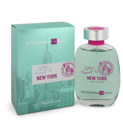 Mandarina Duck Let's Travel to New York by Mandarina Duck Eau De Toilette Spray 3.4 oz for Women - PerfumeOutlet.com