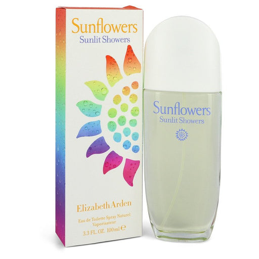 Sunflowers Sunlit Showers by Elizabeth Arden Eau De Toilette Spray 3.3 oz for Women - PerfumeOutlet.com