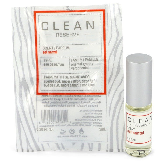 Clean Reserve Sel Santal by Clean Mini EDP Rollerball .10 oz  for Women - PerfumeOutlet.com