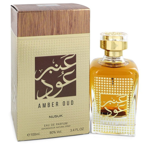 Nusuk Amber oud by Nusuk Eau De Parfum Spray 3.4 oz for Women - PerfumeOutlet.com