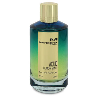 Mancera Aoud Lemon Mint by Mancera Eau De Parfum Spray (Unisex unboxed) 4 oz  for Women - PerfumeOutlet.com