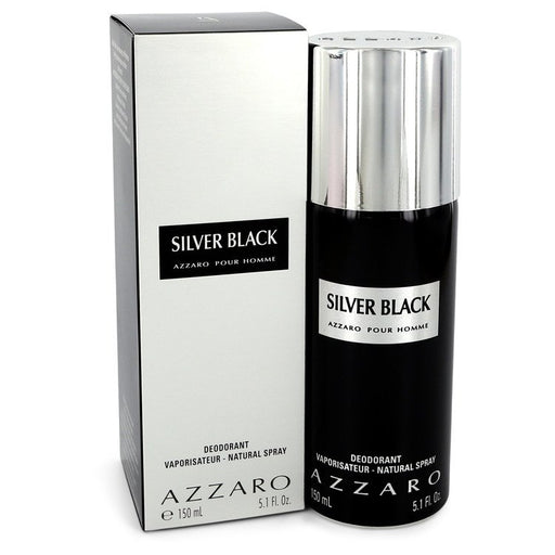 Silver Black by Azzaro Deodorant Spray 5.1 oz  for Men - PerfumeOutlet.com
