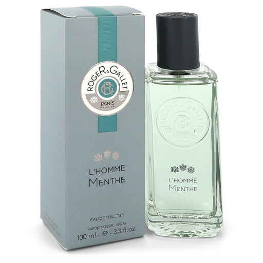 Roger & Gallet L'Homme Menthe by Roger & Gallet Eau De Toilette Spray 3.3 oz for Men - PerfumeOutlet.com