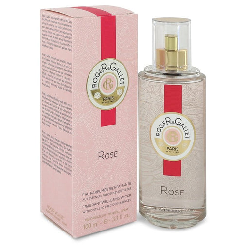 Roger & Gallet Rose by Roger & Gallet Fragrant Wellbeing Water Spray 3.3 oz for Women - PerfumeOutlet.com